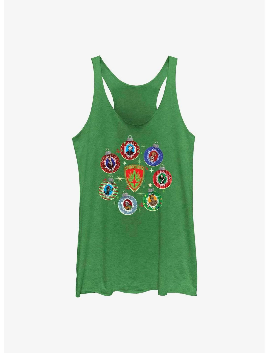 Null Marvel Guardians Of The Galaxy Holiday Special Holiday Ornaments Womens Tank Top