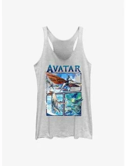 Null Avatar: The Way Of The Water Creatures Air And Sea Womens Tank Top