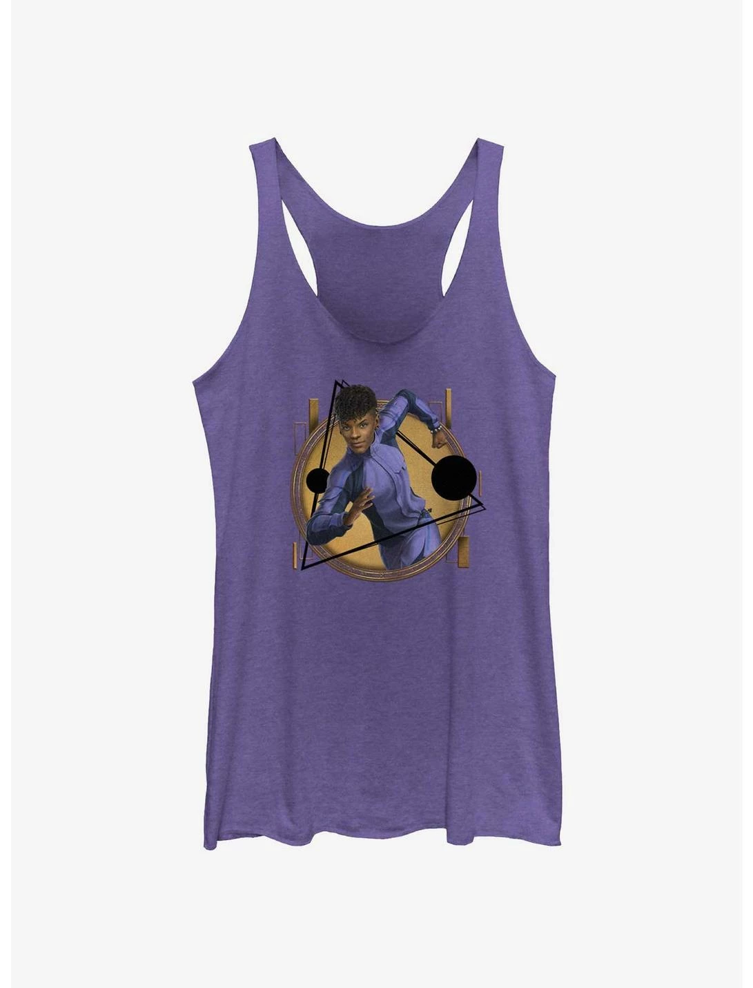 Null Marvel Black Panther: Wakanda Forever Shuri Badge Womens Tank Top