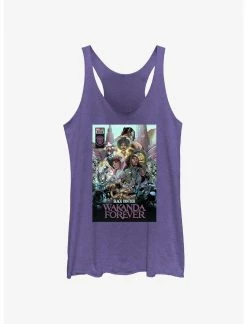 Null Marvel Black Panther: Wakanda Forever Comic Cover Womens Tank Top