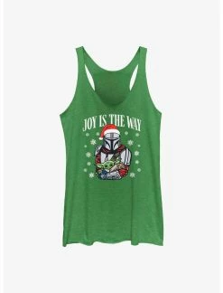 Null Star Wars The Mandalorian Joy Is The Way Womens Tank Top