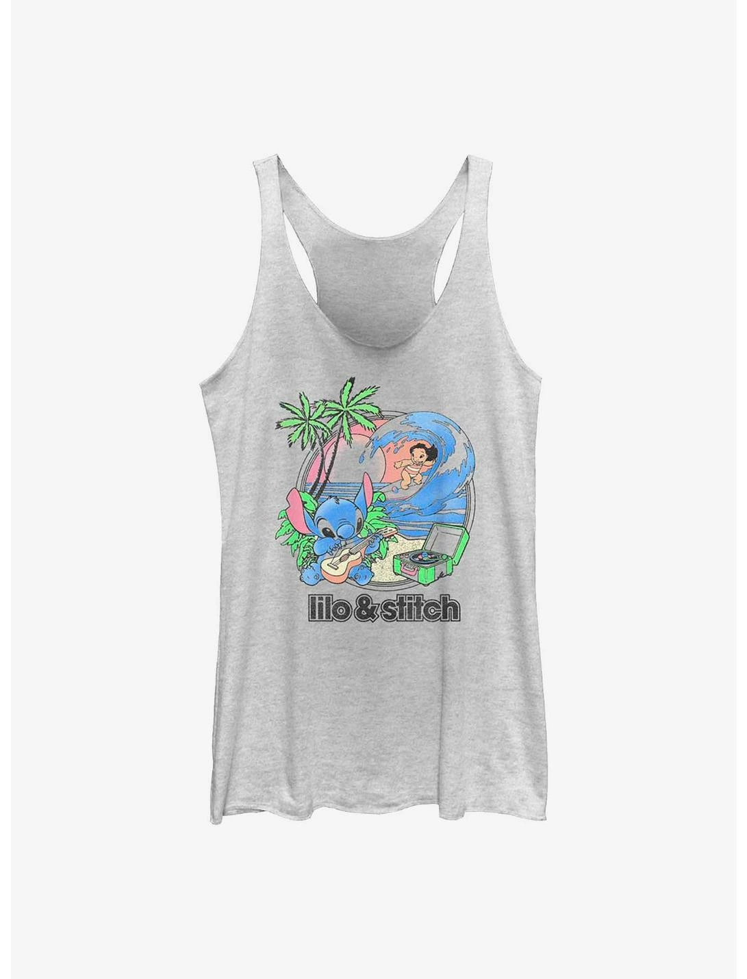 Null Disney Lilo & Stitch Beach Day Womens Tank Top