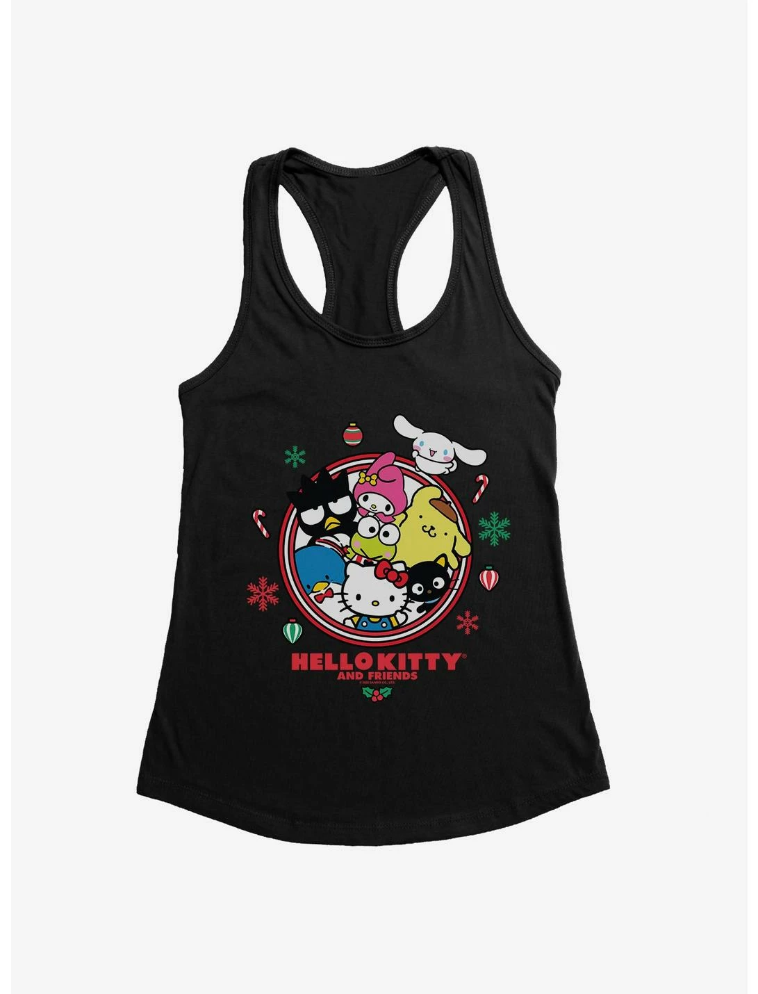 Null Hello Kitty And Friends Christmas Decorations Womens Tank Top