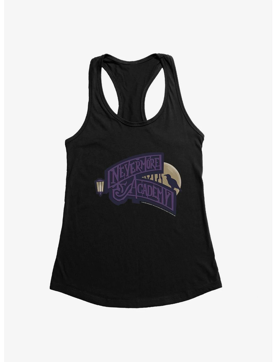 Null Wednesday Nevermore Academy Womens Tank Top