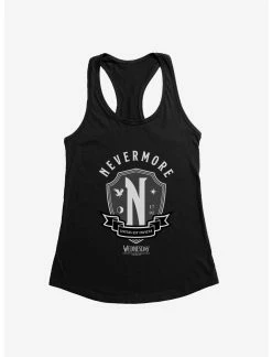 Null Wednesday Nevermore Academy Emblem Womens Tank Top