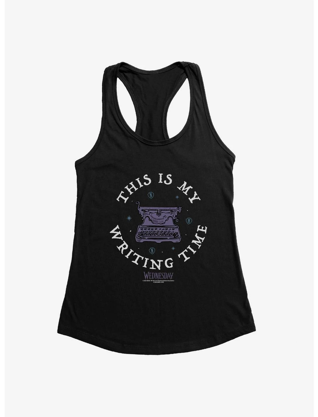Null Wednesday This Is My Writing Time Womens Tank Top