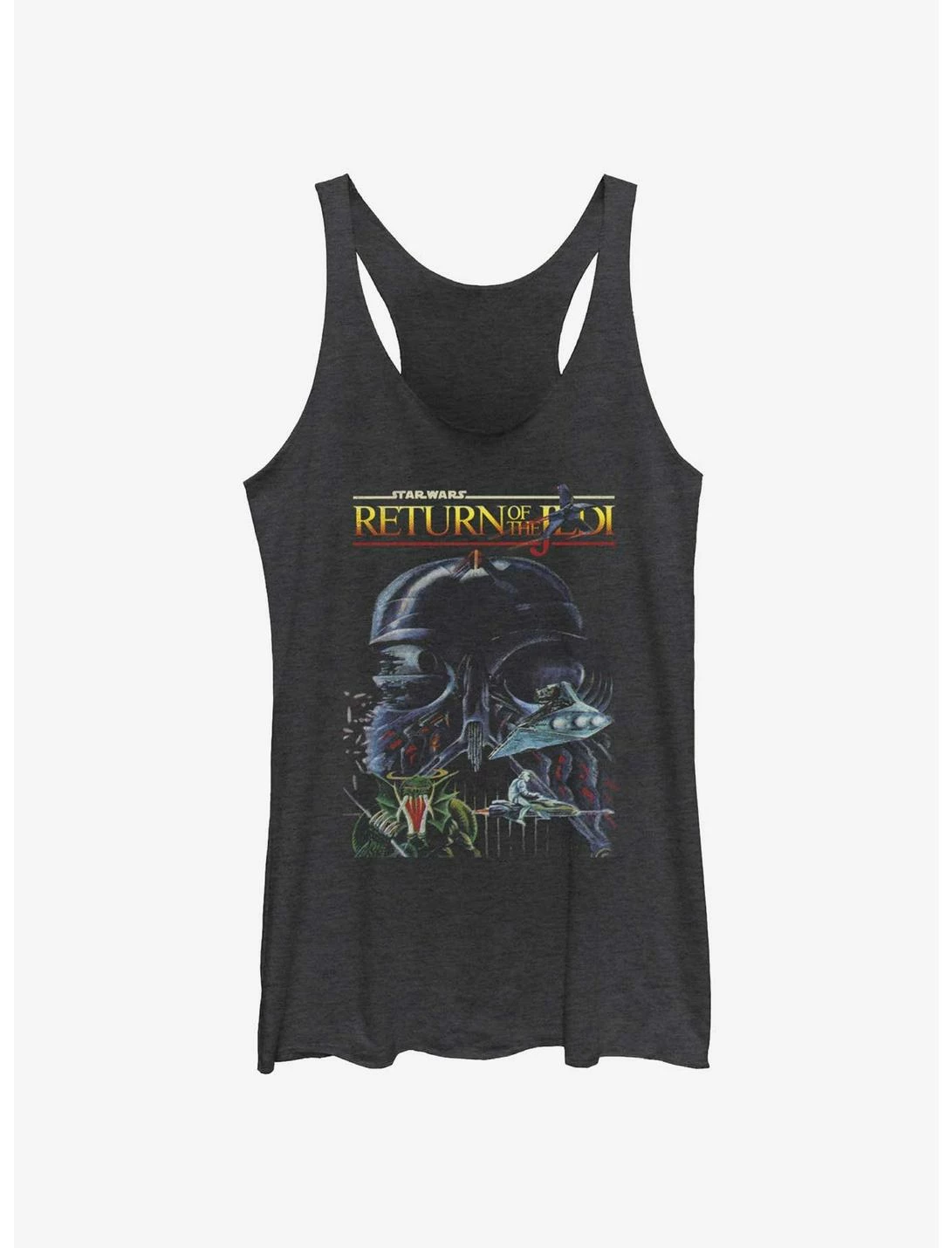 Null Star Wars Return Of The Jedi Concept Art Poster Womens Tank Top