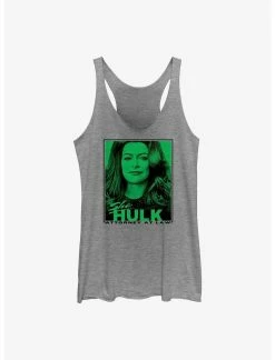 Null Marvel She-Hulk Attorney At Law Poster Portrait Womens Tank Top