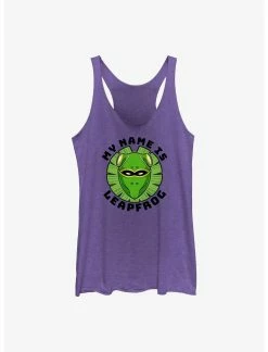 Null Marvel She-Hulk My Name Is Leapfrog Womens Tank Top