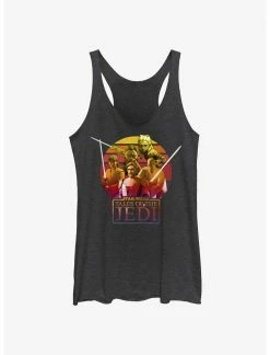 Null Star Wars: Tales Of The Jedi Sunset Group Womens Tank Top