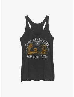 Null Disney Peter Pan Camp Never Land For Lost Boys Womens Tank Top