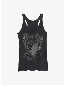 Null Disney Peter Pan Dark Cover Womens Tank Top