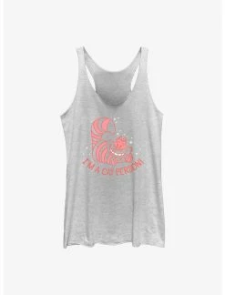 Null Disney Alice In Wonderland Cheshire Cat Person Womens Tank Top