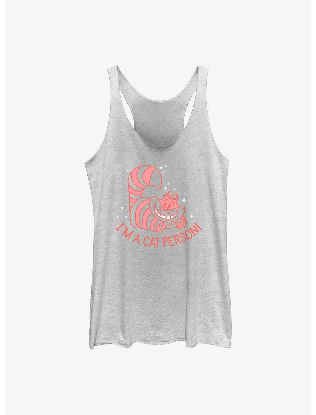 Null Disney Alice In Wonderland Cheshire Cat Person Womens Tank Top