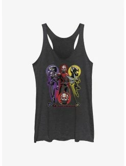 Null Marvel Ant-Man And The Wasp: Quantumania Triple A-Team Womens Tank Top