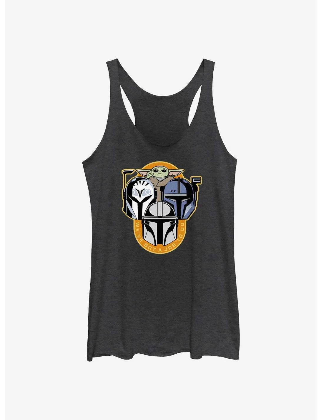 Null Star Wars The Mandalorian Bounty Hunters We've Got A Job To Do Womens Tank Top