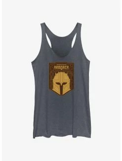 Null Star Wars The Mandalorian Armorer Crest Womens Tank Top