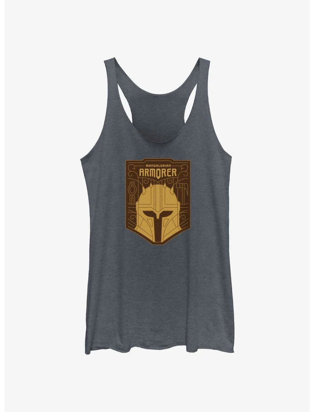 Null Star Wars The Mandalorian Armorer Crest Womens Tank Top
