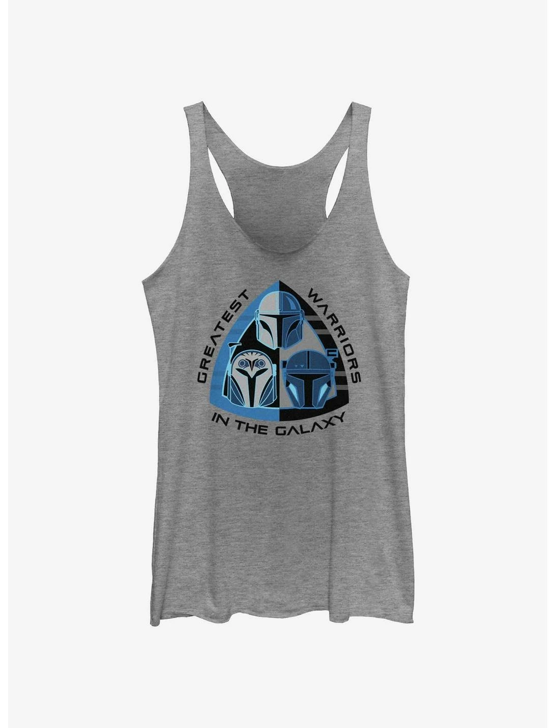Null Star Wars The Mandalorian Greatest Warriors In The Galaxy Womens Tank Top
