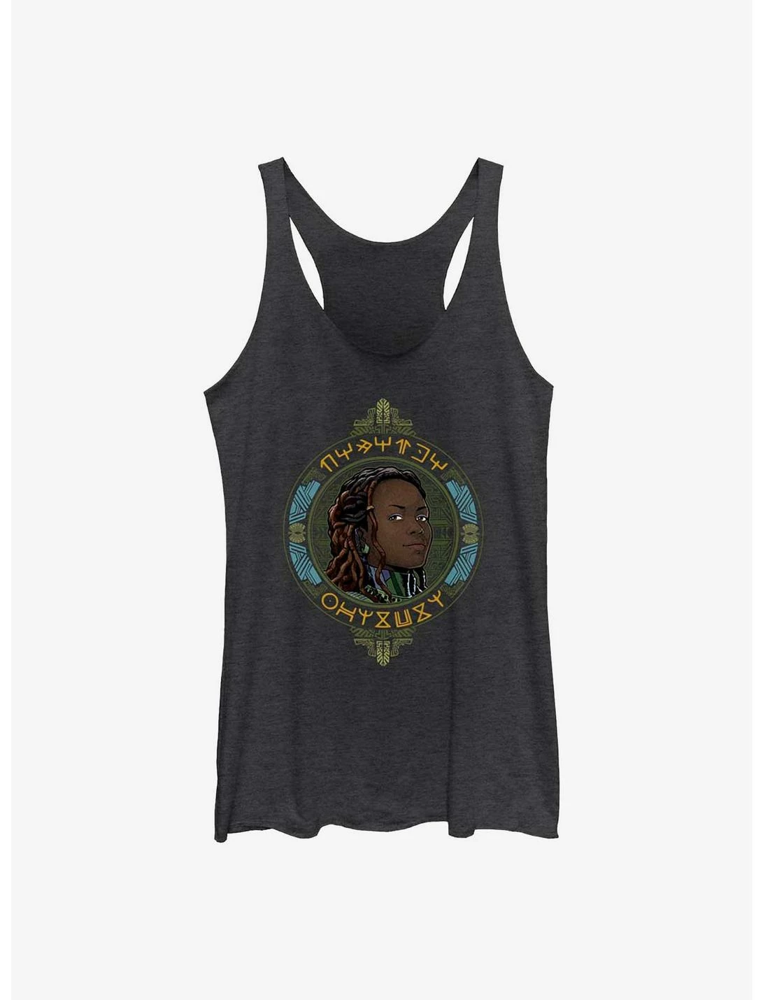 Null Marvel Black Panther: Wakanda Forever Nakia Badge Womens Tank Top