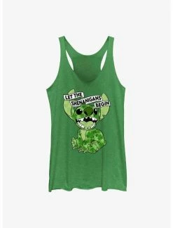 Null Disney Lilo & Stitch Let The Shenanigans Begin Womens Tank Top