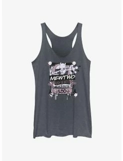 Null Pokemon Mewtwo Ready For Battle Womens Tank Top
